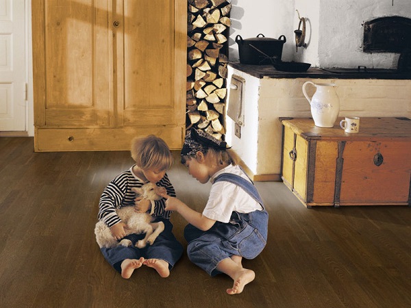 Паркетная доска Upofloor Forte Oak Classic Brown 3S