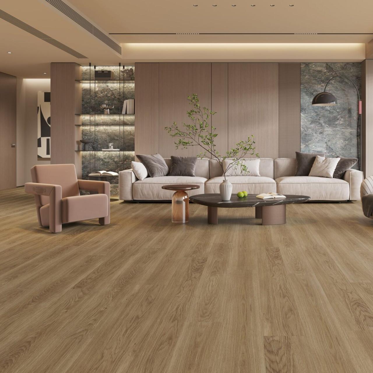 Кварцвинил AceFloor Ace Home Collection 611-05 Дуб Темный