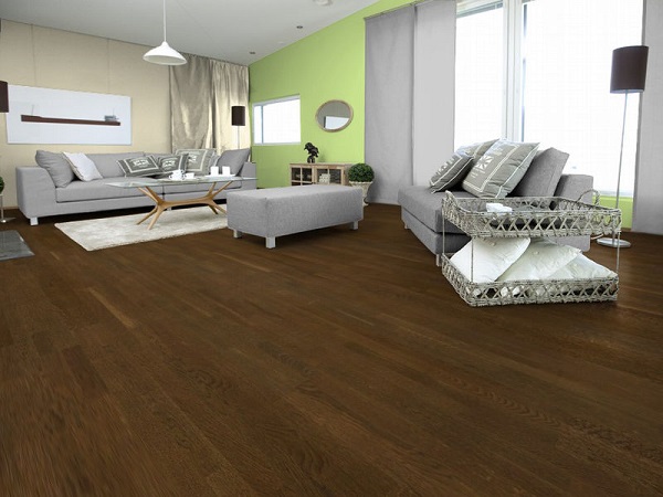 Паркетная доска Upofloor Forte Oak Classic Brown 3S