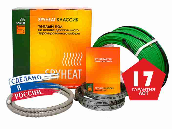 Нагревательный кабель Spyheat Классик SHD-15-2700 180 м