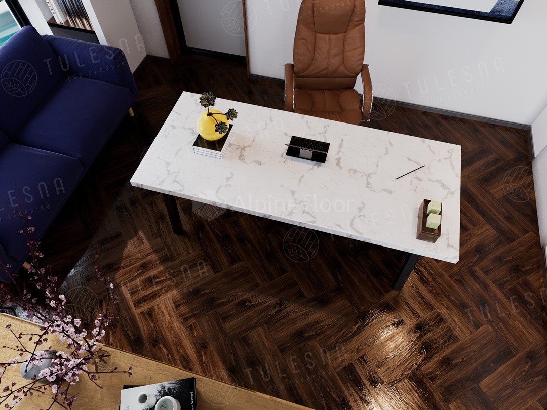 Кварцвинил Tulesna Искусство в паркете (Art Parquet) 1005-09 Allegro