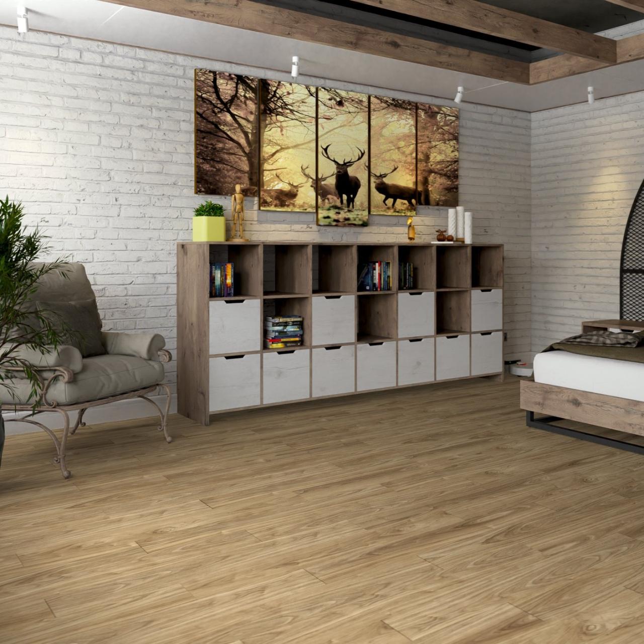 Кварцвинил Damy Floor Family 0036-2 Орех Европейский