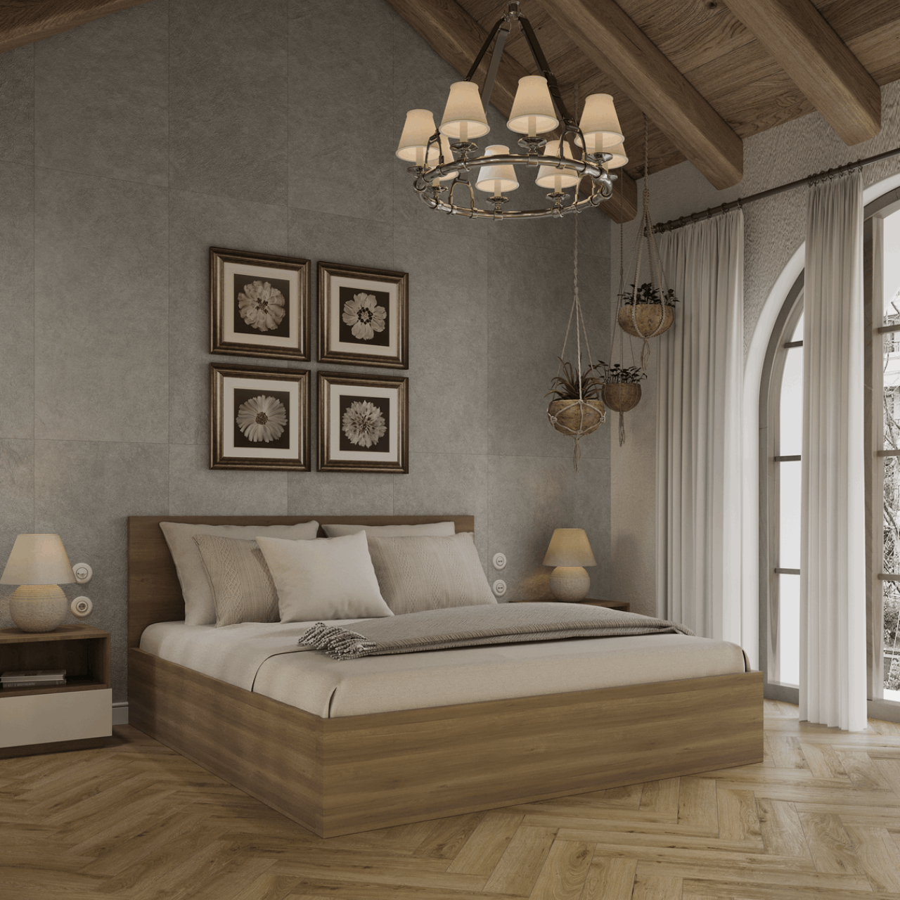 Кварцвинил Tulesna Искусство в паркете (Art Parquet) 1005-20 Garant