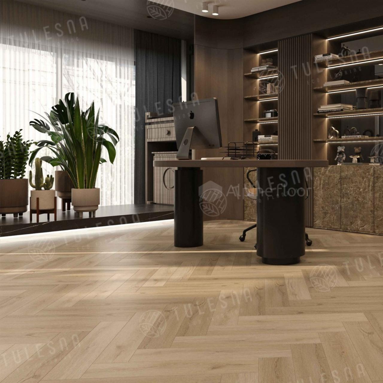 Кварцвинил Tulesna Искусство паркета LVT (Art Parquet LVT) 1005-501 Caldo