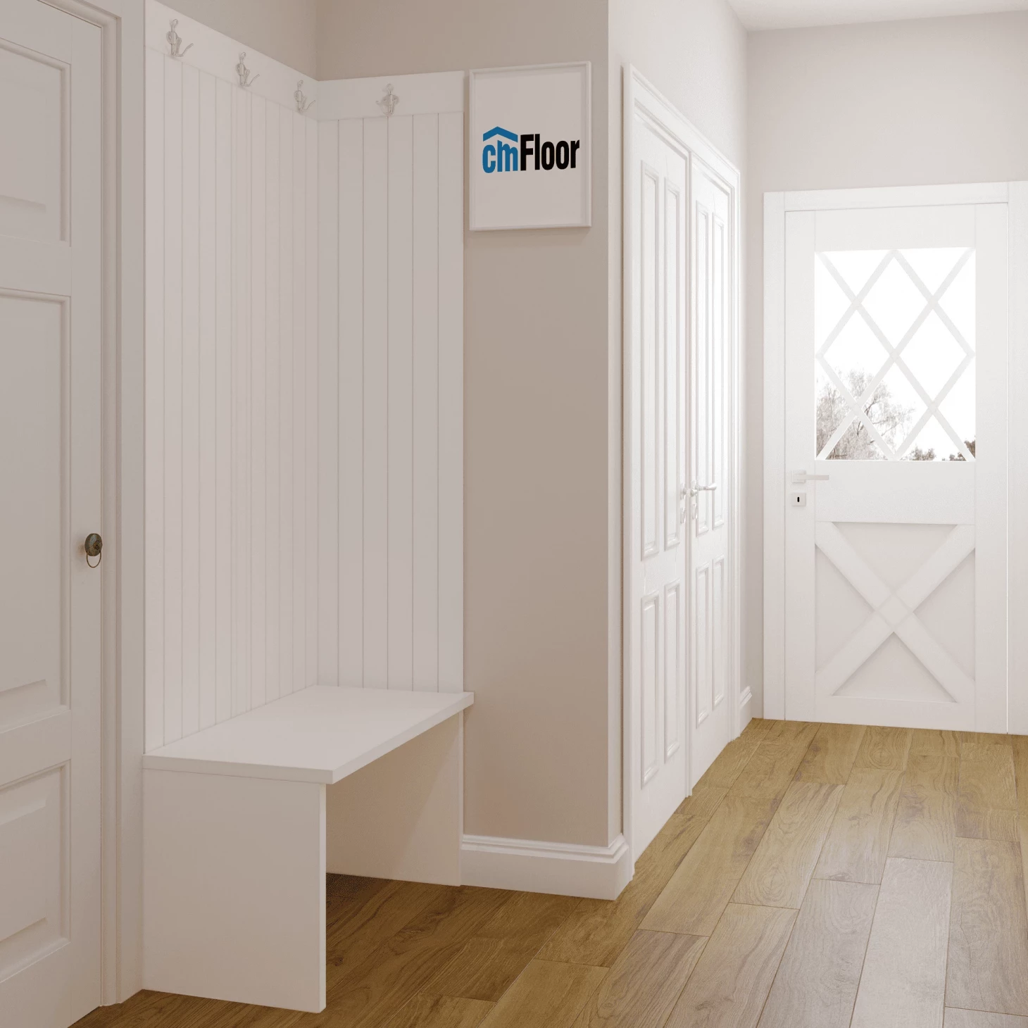 Кварцвинил CM Floor ScandiWood 04 Орех Американский