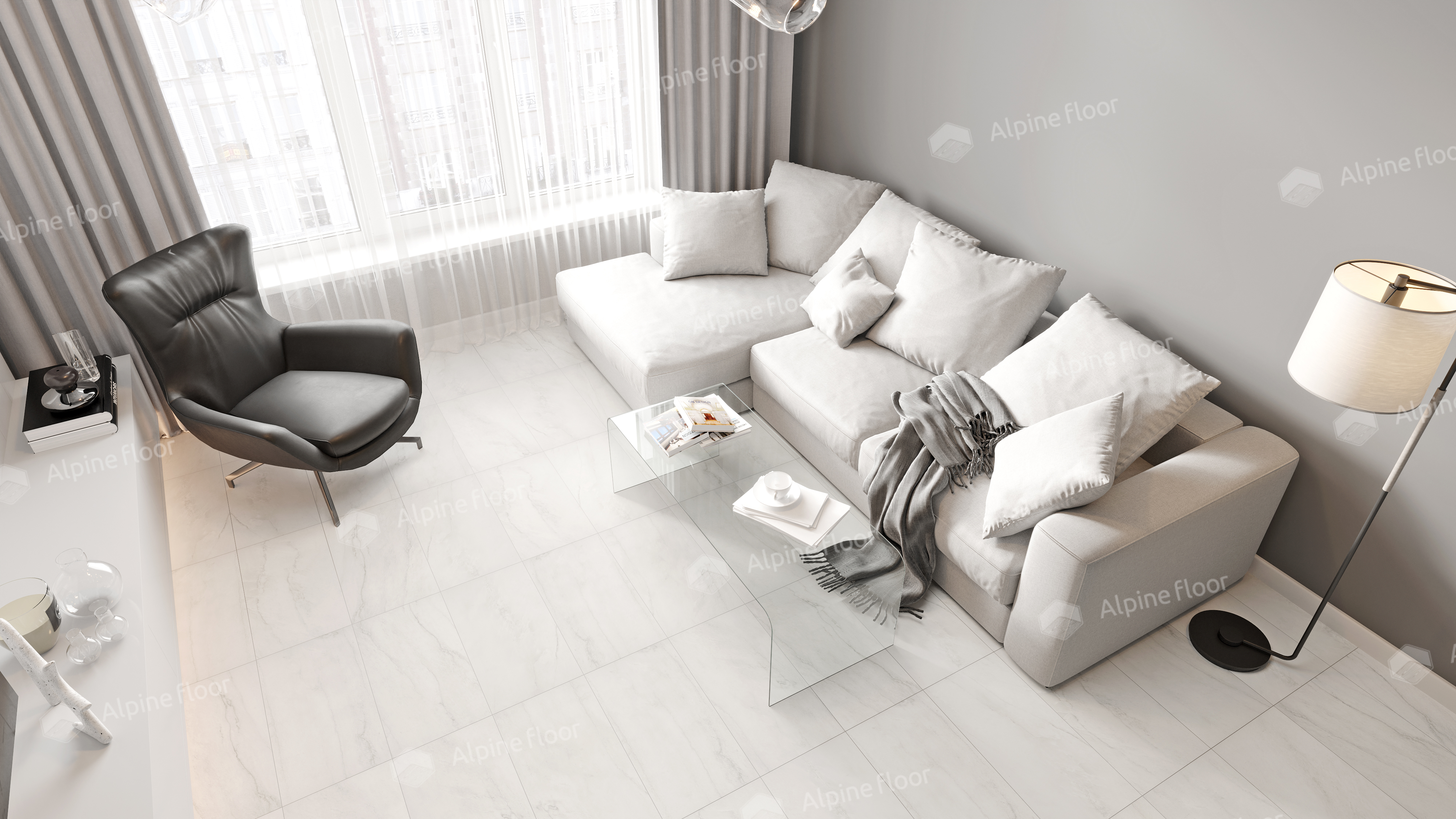 Кварцвинил Alpine Floor Stone Mineral Core Еco 4-20 Брайс