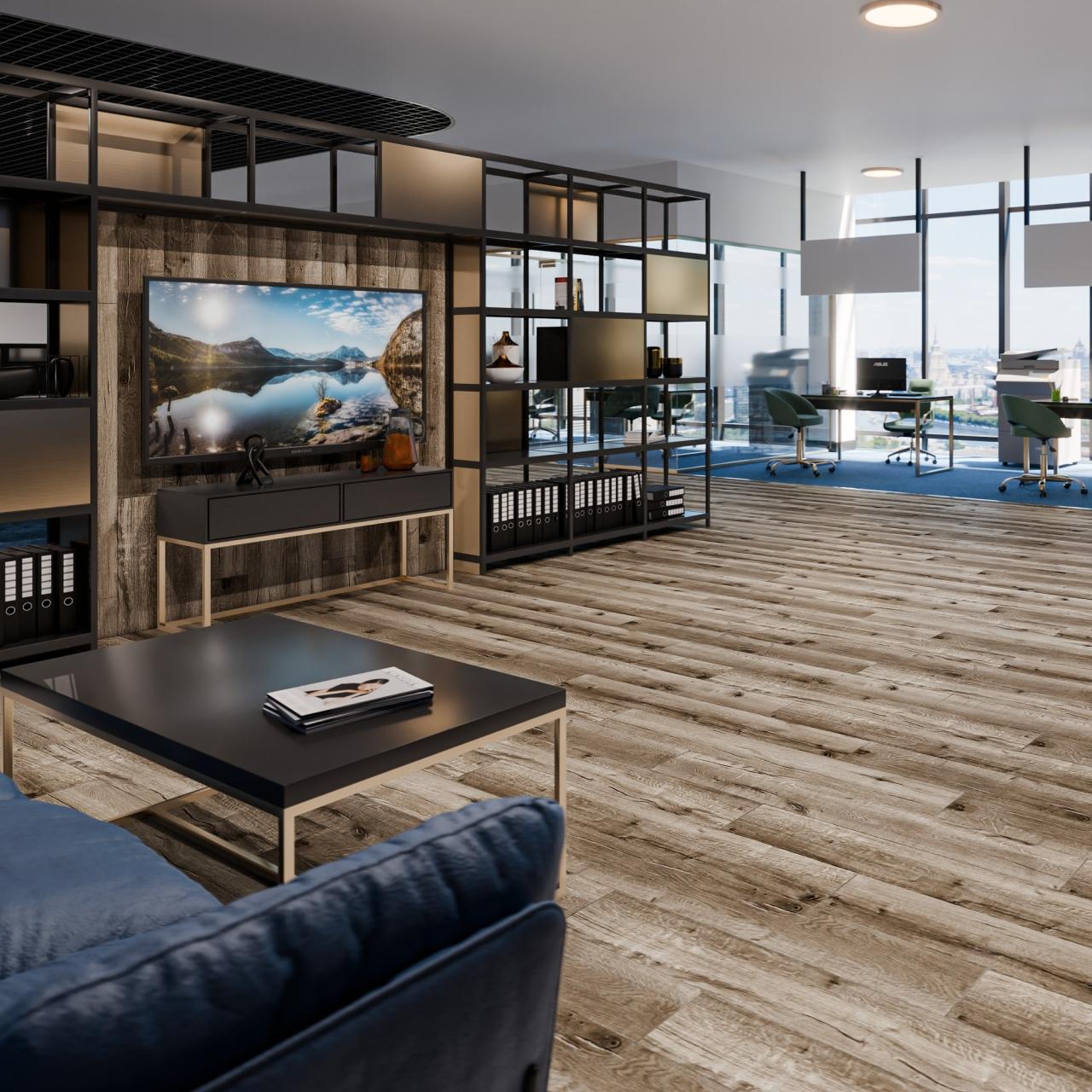 Кварцвинил Damy Floor Family LVT JC8271-7-LVT Дуб Изысканный