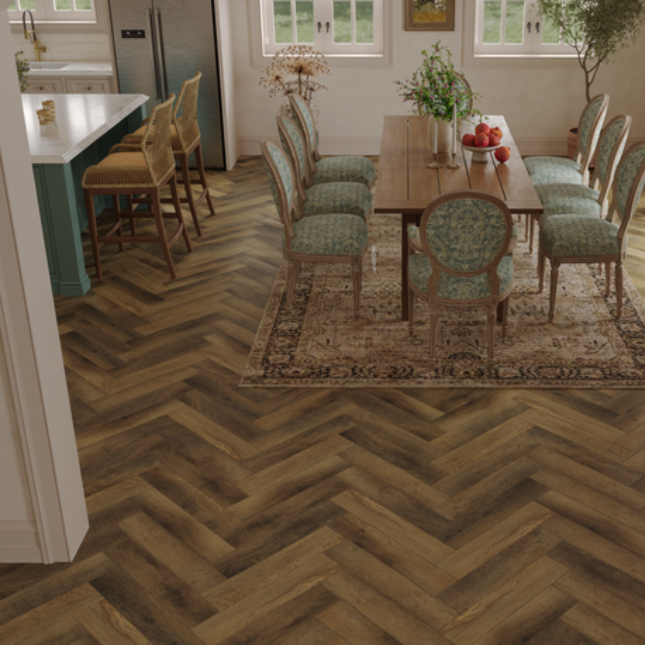Кварцвинил Tulesna Искусство в паркете (Art Parquet) 1005-14 Oplot