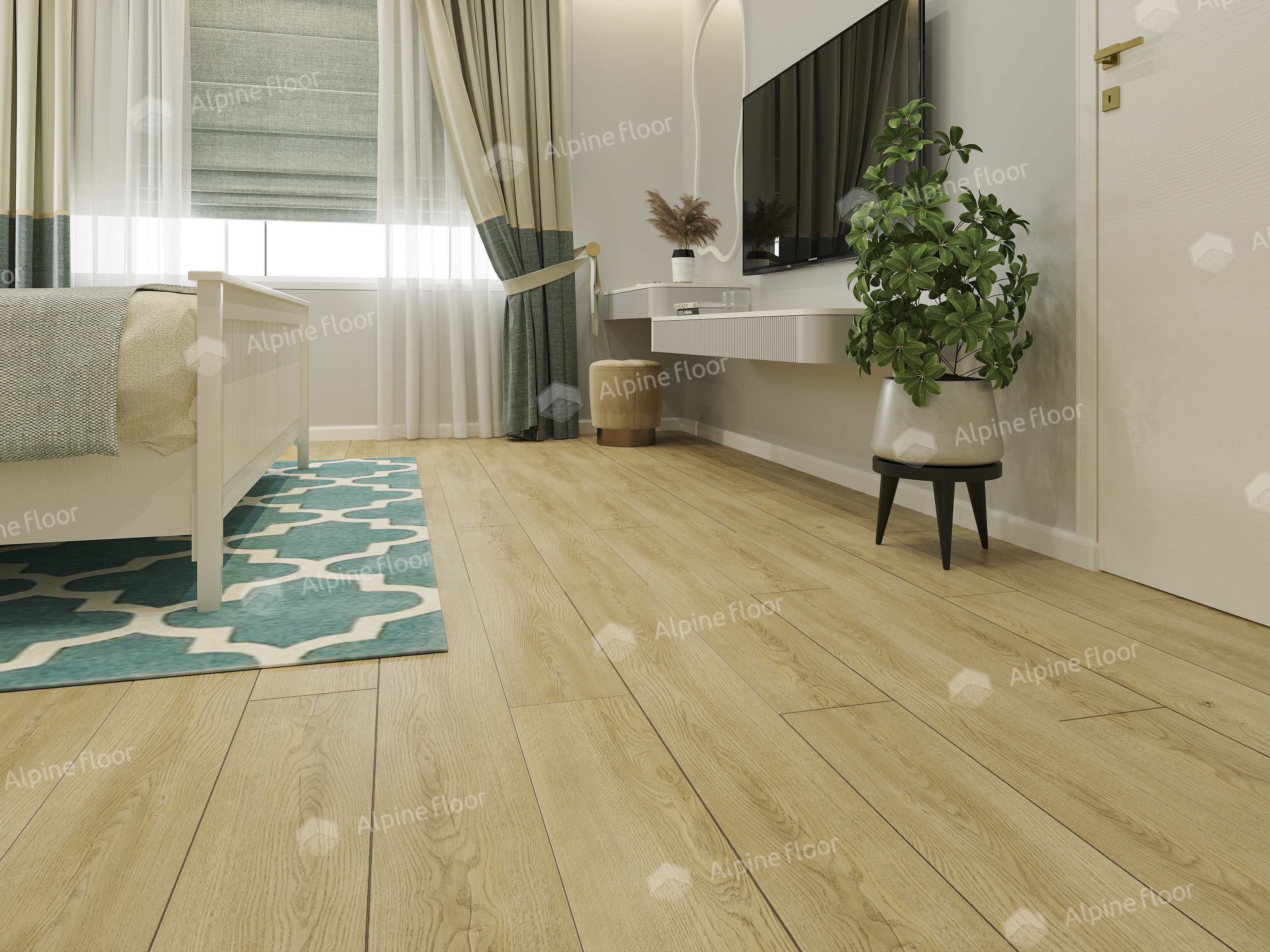 Кварцвинил Alpine Floor Classic Light Eco 135-66 MC Тисс