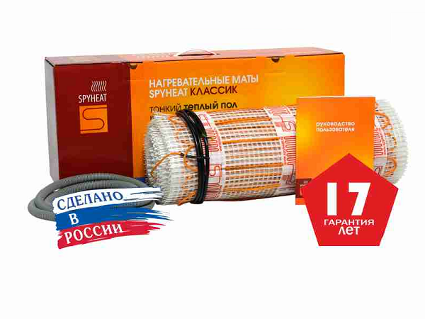 Нагревательный мат Spyheat Классик SHMD-8-2100 14 кв.м