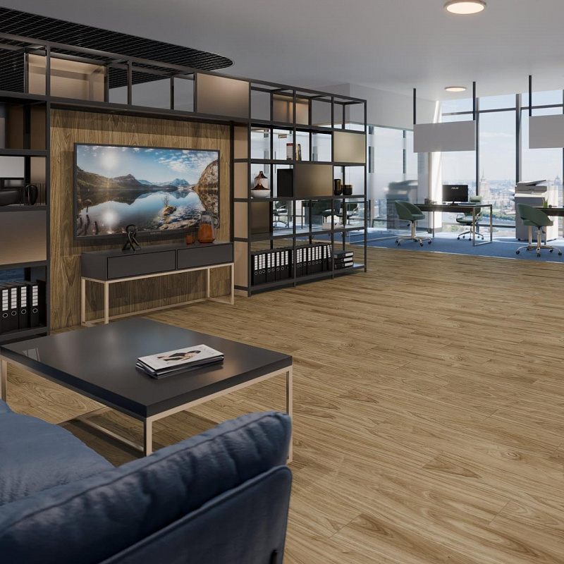 Кварцвинил Damy Floor Family LVT 0036-2-LVT Орех Европейский