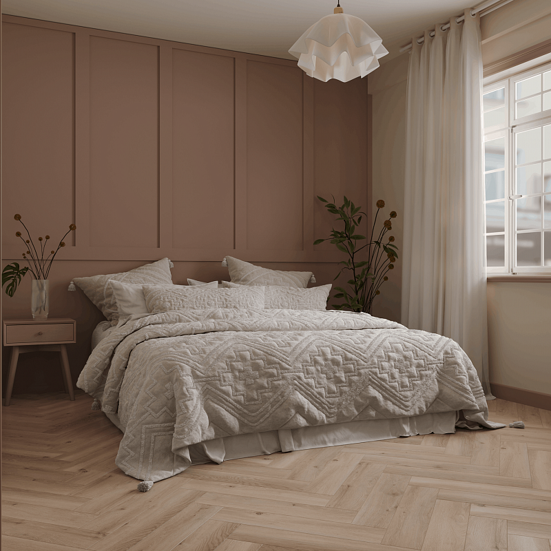 Кварцвинил Tulesna Искусство в паркете (Art Parquet) 1005-18 Bastion