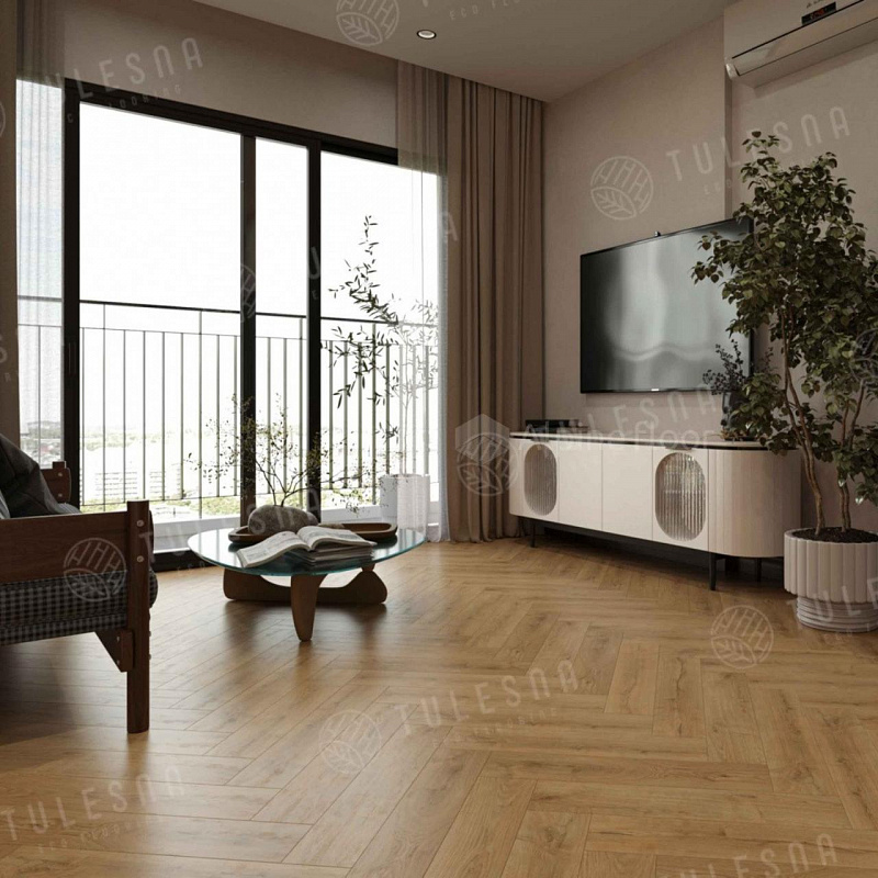 Кварцвинил Tulesna Искусство паркета LVT (Art Parquet LVT) 1005-1101 Nobile