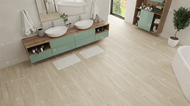 Кварцвинил Alpine Floor Sequoia Spc Еco 6-5 Секвойя Cерая