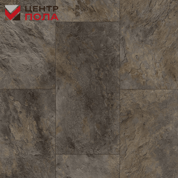 Кварцвинил Tulesna Камень (Stone) 1009-4 Chrome Harbor
