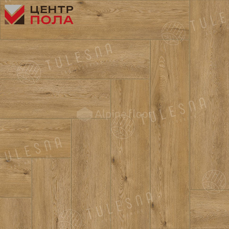 Кварцвинил Tulesna Искусство в паркете (Art Parquet) 1005-01 Tesoro