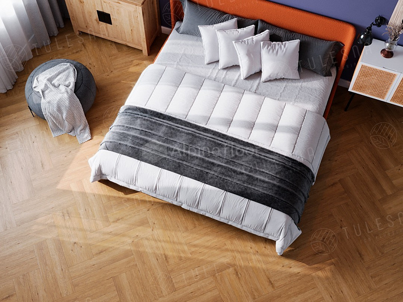 Кварцвинил Tulesna Искусство в паркете (Art Parquet) 1005-01 Tesoro