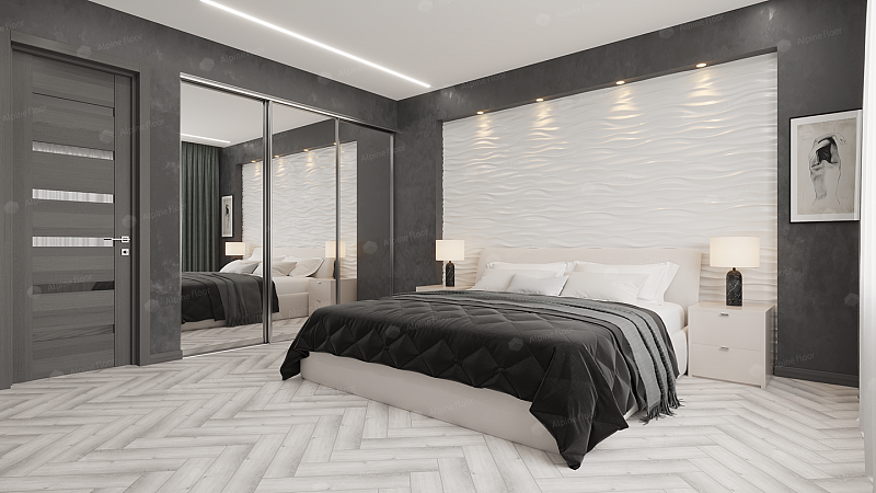 Кварцвинил Alpine Floor Parquet Light Еco 13-12 Дуб Альхена