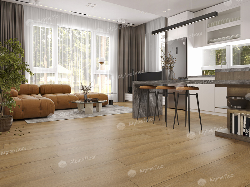 Кварцвинил Alpine Floor Classic Light Еco 173-66 Клен классический